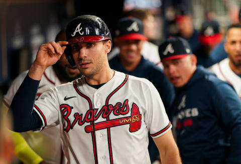 Atlanta Braves first baseman Matt Olson (Photo by Kevin D. Liles/Atlanta Braves/Getty Images)