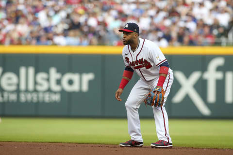 Atlanta Braves second baseman Robinson Cano (Photo by Brett Davis/Getty Images)