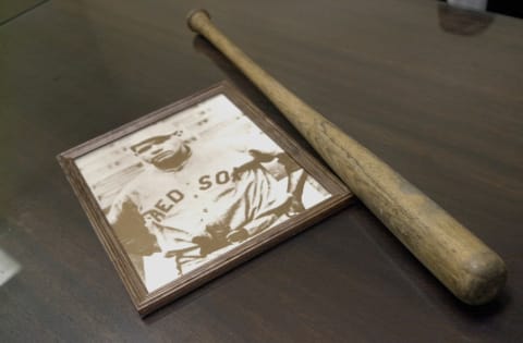 Babe Ruth, Boston Red Sox. (Photo by Darren McCollester/Getty Images)