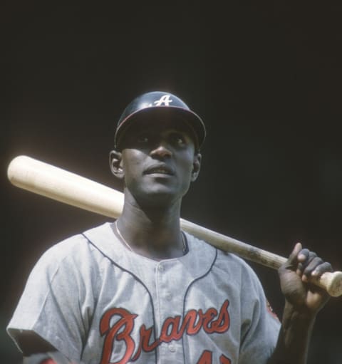 Fans called Atlanta Braves outfielder Rico Carty Beeg Boy, and Rico was a big man for the Braves. (Photo by Focus on Sport/Getty Images)