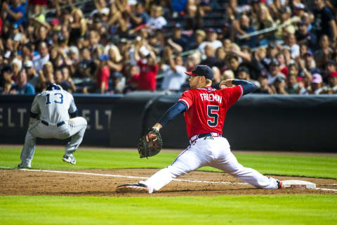 Freddie Freeman of the Atlanta Braves (Photo by Pouya Dianat/Atlanta Braves/Getty Images)