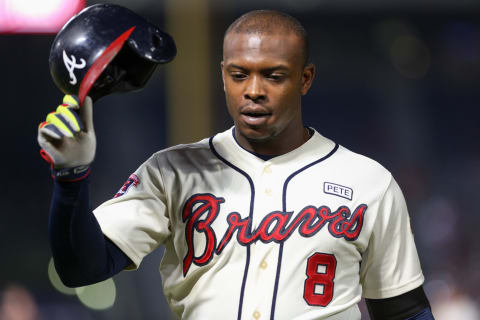 ATLANTA, GA – SEPTEMBER 20: Justin Upton (Photo by Kevin Liles/Getty Images)