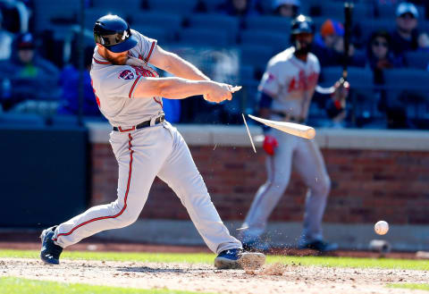 Evan Gattis (Photo by Mike Stobe/Getty Images)