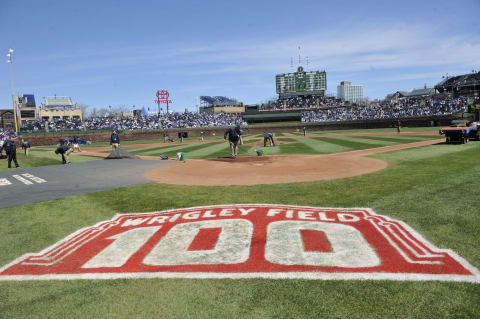 Wrigley Field, Chicago Cubs. (Photo by David Banks/Getty Images)