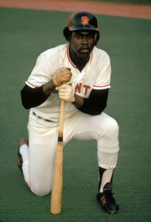 Atlanta Braves outfielder Gary Matthews was a close friend of J.R. Richard and on deck when Richard threw his last pitch. (Photo by Michael Zagaris/MLB Photos via Getty Images)