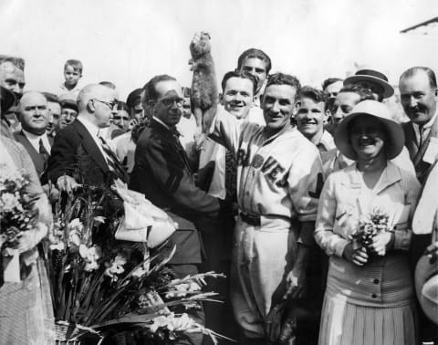 Atlanta Braves Hall of Famer member Rabbit Maranville’s 1914 World Series Ring proves the Braves were the first to give rings. (Photo by Mark Rucker/Transcendental Graphics, Getty Images) (Photo by Mark Rucker/Transcendental Graphics, Get ty Images)