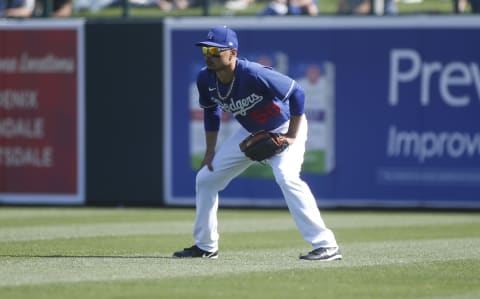 GLENDALE, ARIZONA – FEBRUARY 24: Mookie Betts #50 of the Los Angeles Dodgers (Photo by Ralph Freso/Getty Images)