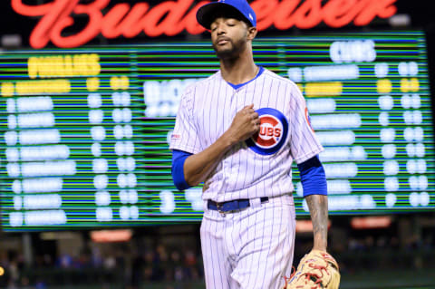 On Friday, the Atlanta Braves inked former Cubs relief pitcher Carl Edwards Jr. Mandatory Credit: Patrick Gorski-USA TODAY Sports