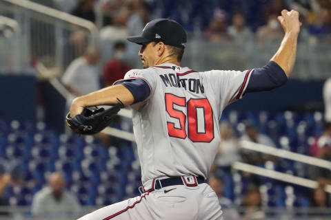 Atlanta Braves starting pitcher Charlie Morton is still the warrior this team needs when going into the playoffs. Mandatory Credit: Jasen Vinlove-USA TODAY Sports