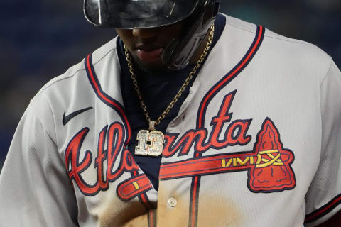 Atlanta Braves right fielder Ronald Acuna Jr. Mandatory Credit: Jasen Vinlove-USA TODAY Sports