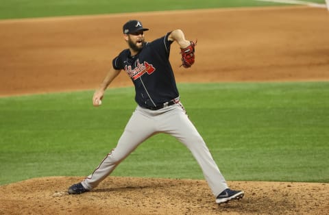 Atlanta Braves relief pitcher Chris Martin is back from the injury list to reinforce the bullpen. Mandatory Credit: Kevin Jairaj-USA TODAY Sports