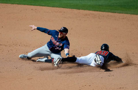 Atlanta Braves outfielder Michael Harris slid into number 61 on Keith Law’s top-100 list. Mandatory Credit: Nathan Ray Seebeck-USA TODAY Sports