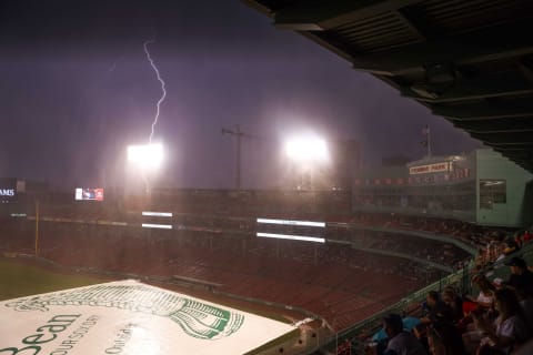 The Atlanta Braves lineup lost its late-inning-lightning Mandatory Credit: Paul Rutherford-USA TODAY Sports