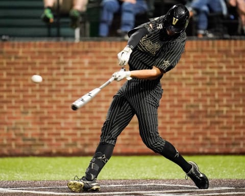 The Atlanta Brave could select Vanderbilt right fielder Spencer Jones in the 2022 draft. (Syndication: The Tennessean)
