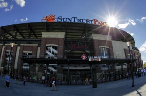 Mar 31, 2017; Atlanta, GA, USA; General view of SunTrust Park before a game between the New York Yankees and Atlanta Braves. Mandatory Credit: Brett Davis-USA TODAY Sports