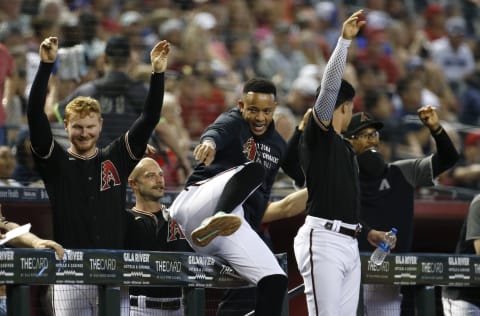 Ketel Marte #4 of the Arizona Diamondbacks (Photo by Ralph Freso/Getty Images)