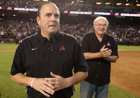 President & Chief Executive Officer Derrick Hall and Managing General Partner Ken Kendrick (Photo by Christian Petersen/Getty Images)