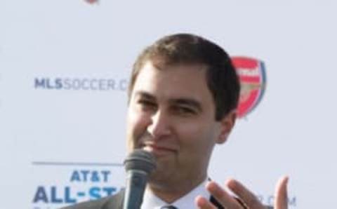 Dave Kaval. Mandatory Credit: Kelley L Cox-USA TODAY Sports