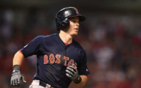 Red Sox third baseman Brock Holt