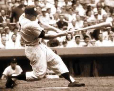 The Great Mickey Mantle. Mandatory Credit: NY Daily News.