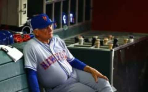 New York Mets manager Terry Collins. In the NL this is an exciting moment. Mandatory Credit: Mark J. Rebilas-USA TODAY Sports