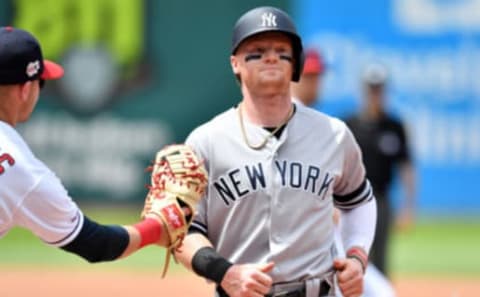 New York Yankee Clint Frazier #77 (Photo by Jason Miller/Getty Images)