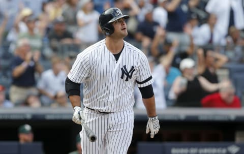 Mike Ford #36 of the New York Yankees (Photo by Jim McIsaac/Getty Images)