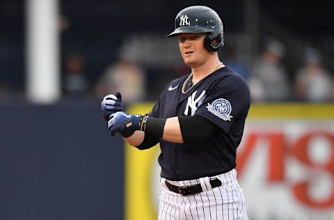 Clint Frazier of the New York Yankees (Photo by Mark Brown/Getty Images)