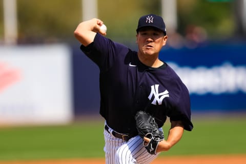 Masahiro Tanaka #19 of the New York Yankees – (Photo by Carmen Mandato/Getty Images)