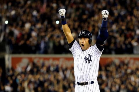 New York Yankees SS Derek Jeter (Photo by Al Bello/Getty Images)