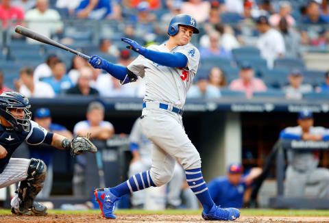 Joc Pederson #31 of the Los Angeles Dodgers (Photo by Jim McIsaac/Getty Images)