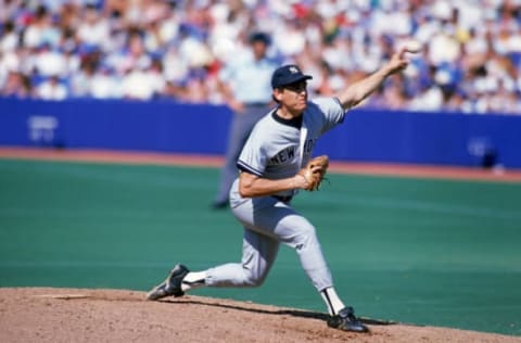 TORONTO – 1989: Pitcher Dave Righetti (Photo by Rick Stewart/Getty Images)