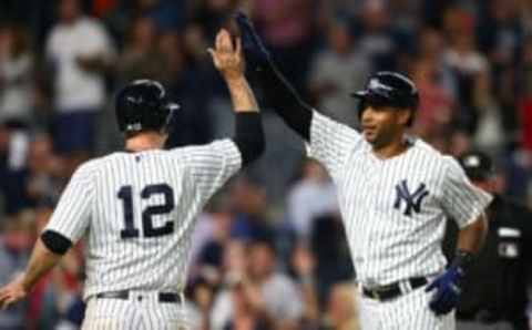 Aaron Hicks (Photo by Mike Stobe/Getty Images)