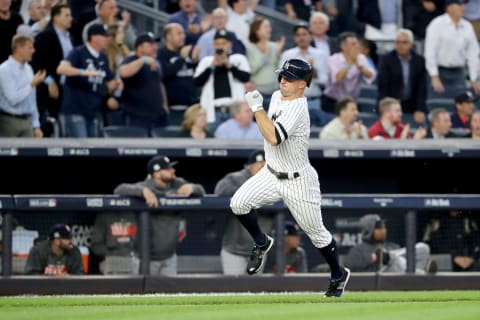 New York Yankees outfielder Brett Gardner (Photo by Elsa/Getty Images)