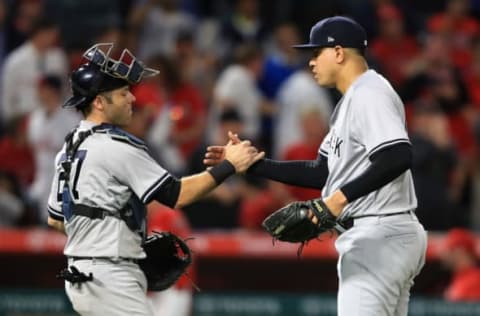 ANAHEIM, CA – JUNE 12: Austin Romine