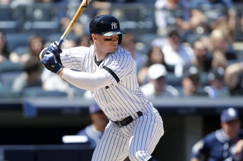 NEW YORK, NEW YORK – MAY 27: (NEW YORK DAILIES OUT) Clint Frazier #77 of the New York Yankees (Photo by Jim McIsaac/Getty Images)