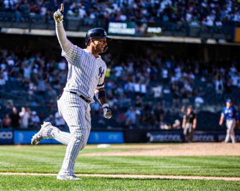 Gleyber Torres #25 of the New York Yankees (Photo by Rob Tringali/SportsChrome/Getty Images)