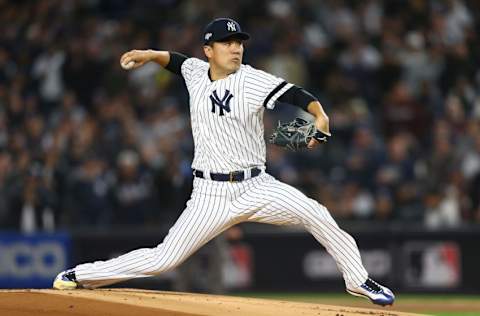 Masahiro Tanaka of the New York Yankees. (Photo by Mike Stobe/Getty Images)