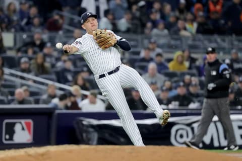 New York Yankees infielder Gio Urshela (Photo by Elsa/Getty Images)