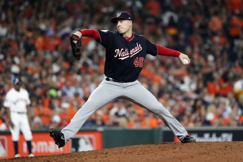 Patrick Corbin of the Washington Nationals. (Photo by Elsa/Getty Images)