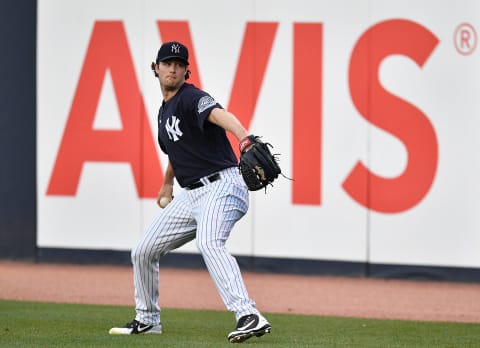 Gerrit Cole #45 of the New York Yankees (Photo by Mark Brown/Getty Images)