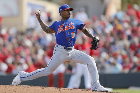 Marcus Stroman of the New York Mets. (Photo by Michael Reaves/Getty Images)