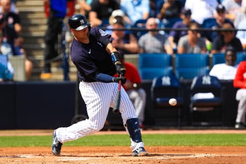 TAMPA, FL – MARCH 3: Gary Sanchez #24 of the New York Yankees (Photo by Carmen Mandato/Getty Images)