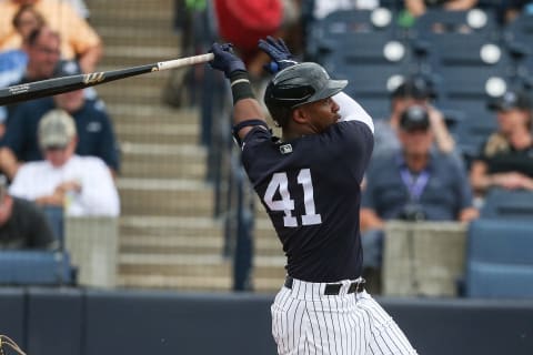 Miguel Andújar #41 of the New York Yankees (Photo by John Capella/Sports Imagery/Getty Images)