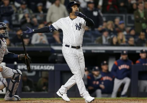 NEW YORK, NEW YORK – OCTOBER 18: Aaron Hicks #31 of the New York Yankees (Photo by Jim McIsaac/Getty Images)