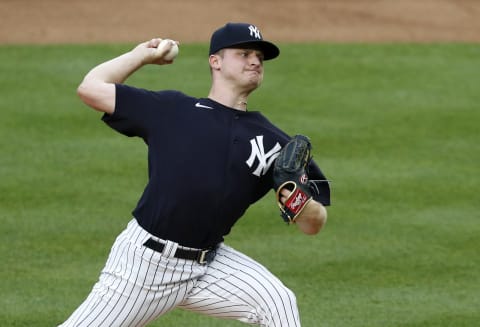 Clarke Schmidt #86 of the New York Yankees (Photo by Jim McIsaac/Getty Images)