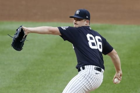 Clarke Schmidt #86 of the New York Yankees (Photo by Jim McIsaac/Getty Images)