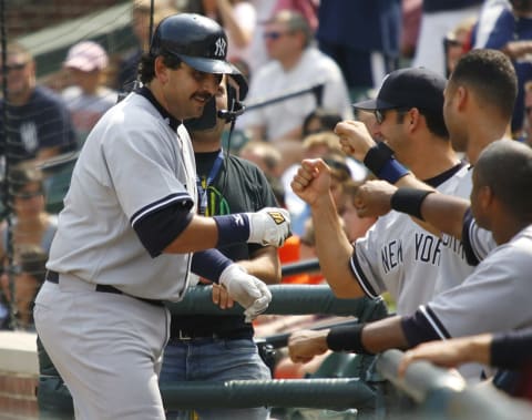 Yankees catcher Sal Fasano (Photo by Geoff Burke/WireImage)