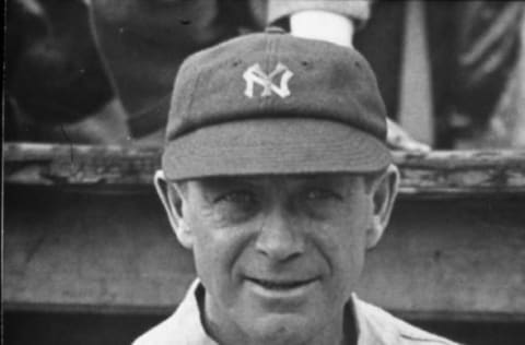 Miller Huggins, manager of the New York Yankees – (Photo Reproduction by Transcendental Graphics/Getty Images)