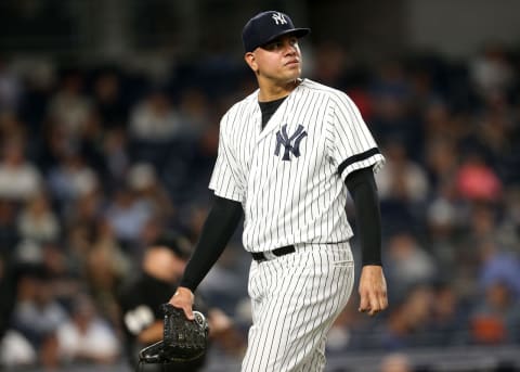 New York Yankees reliever Dellin Betances (Photo By Christopher Pasatieri/Getty Images)